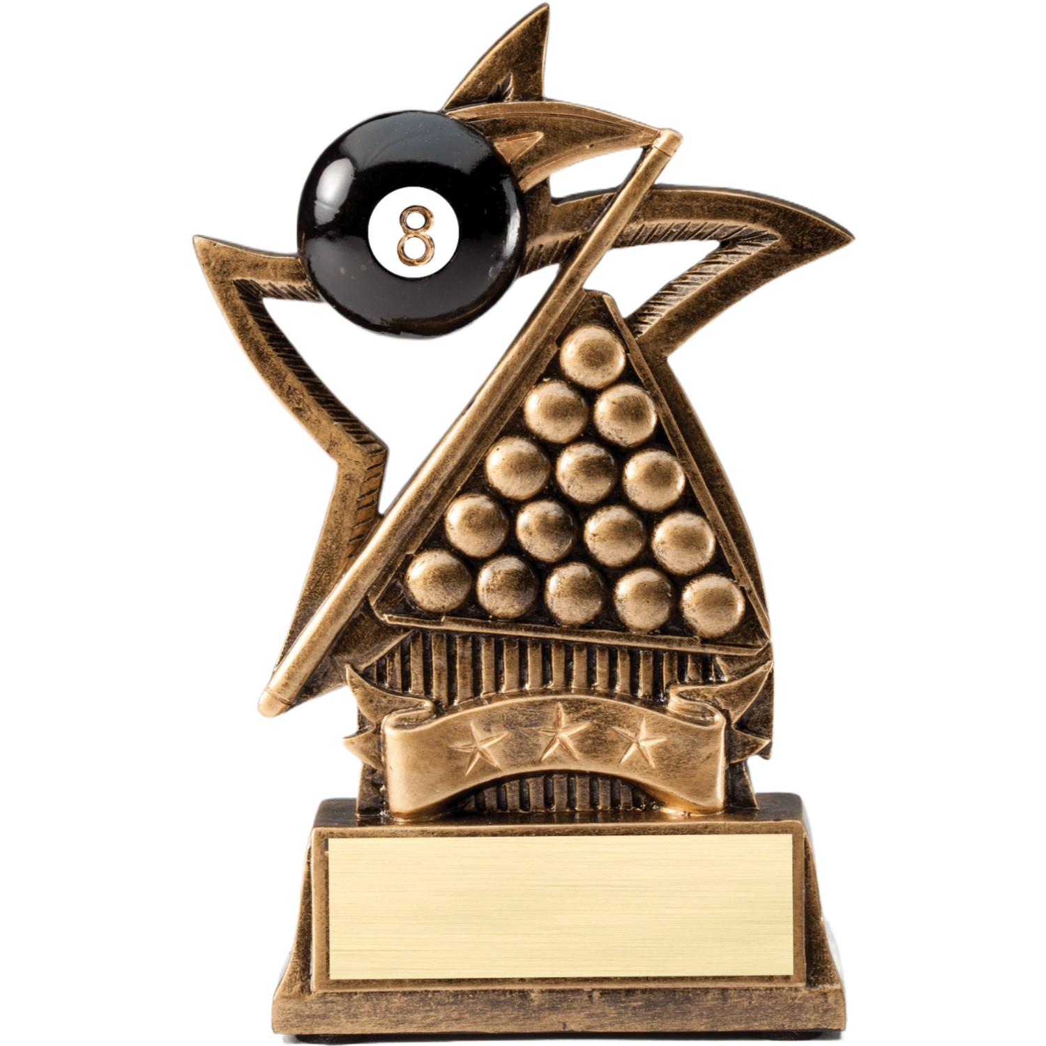 Star Series Billiards Award 6"