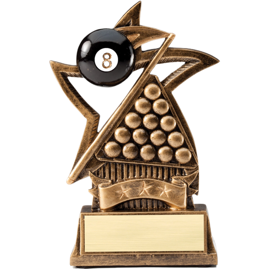 Star Series Billiards Award 6"