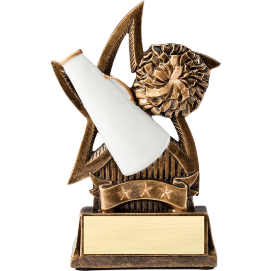 Star Series Cheerleading Award 6"