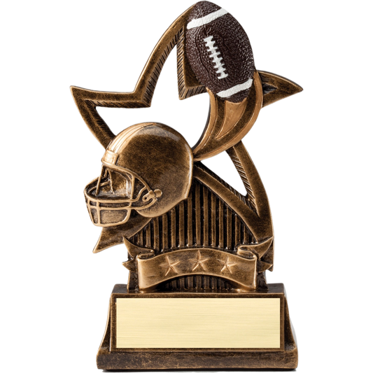 Star Series Football Award 6"