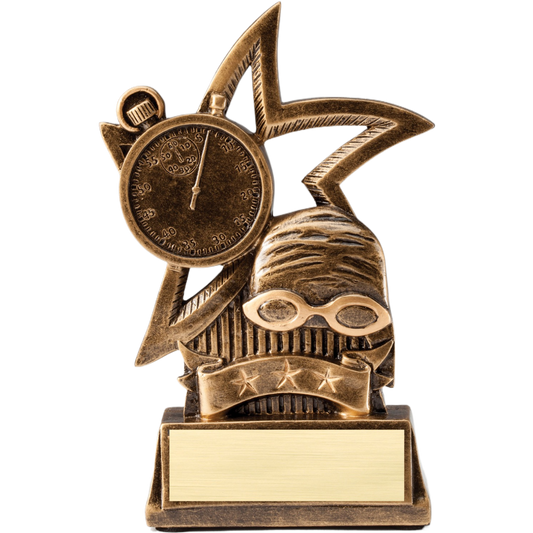 Star Series Swimming Award 6"