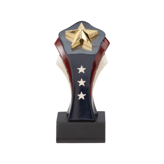 Gold Star USA Award 6"