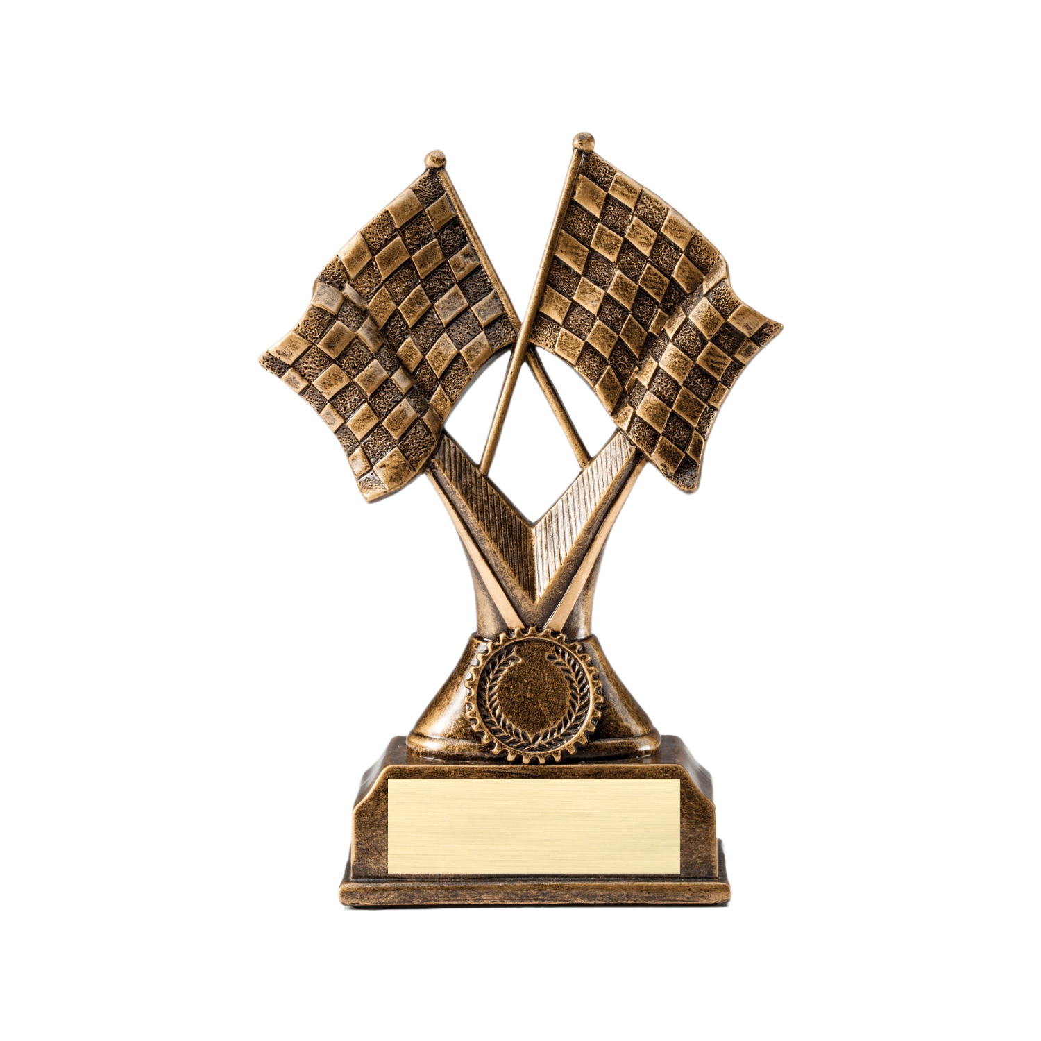Checkered Flags Award 7"