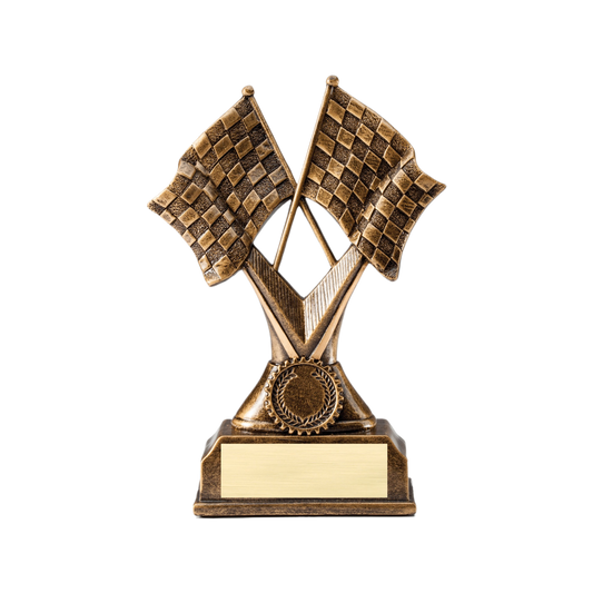 Checkered Flags Award 7"