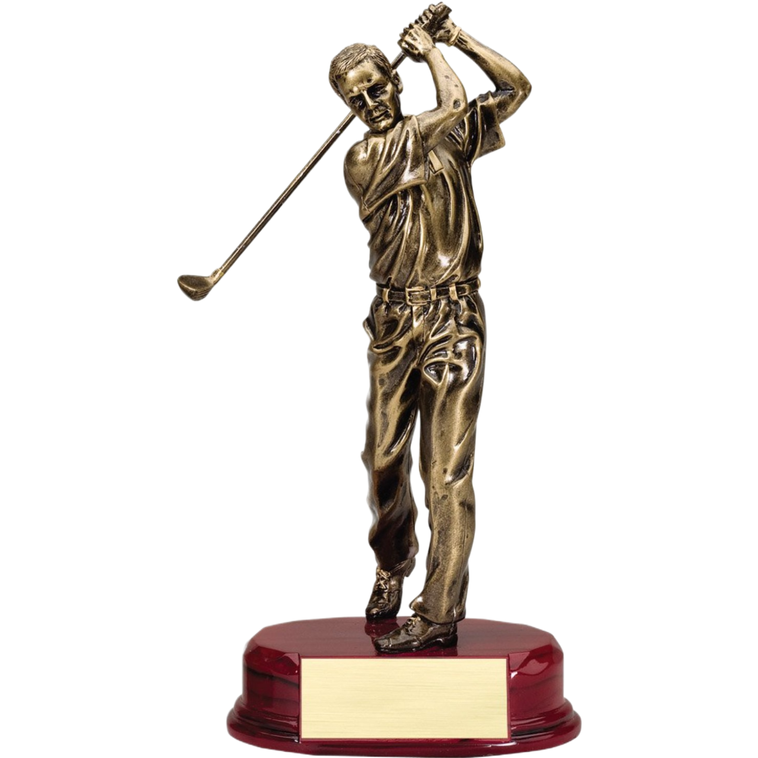 Swinging Male Golf Award 9.75"