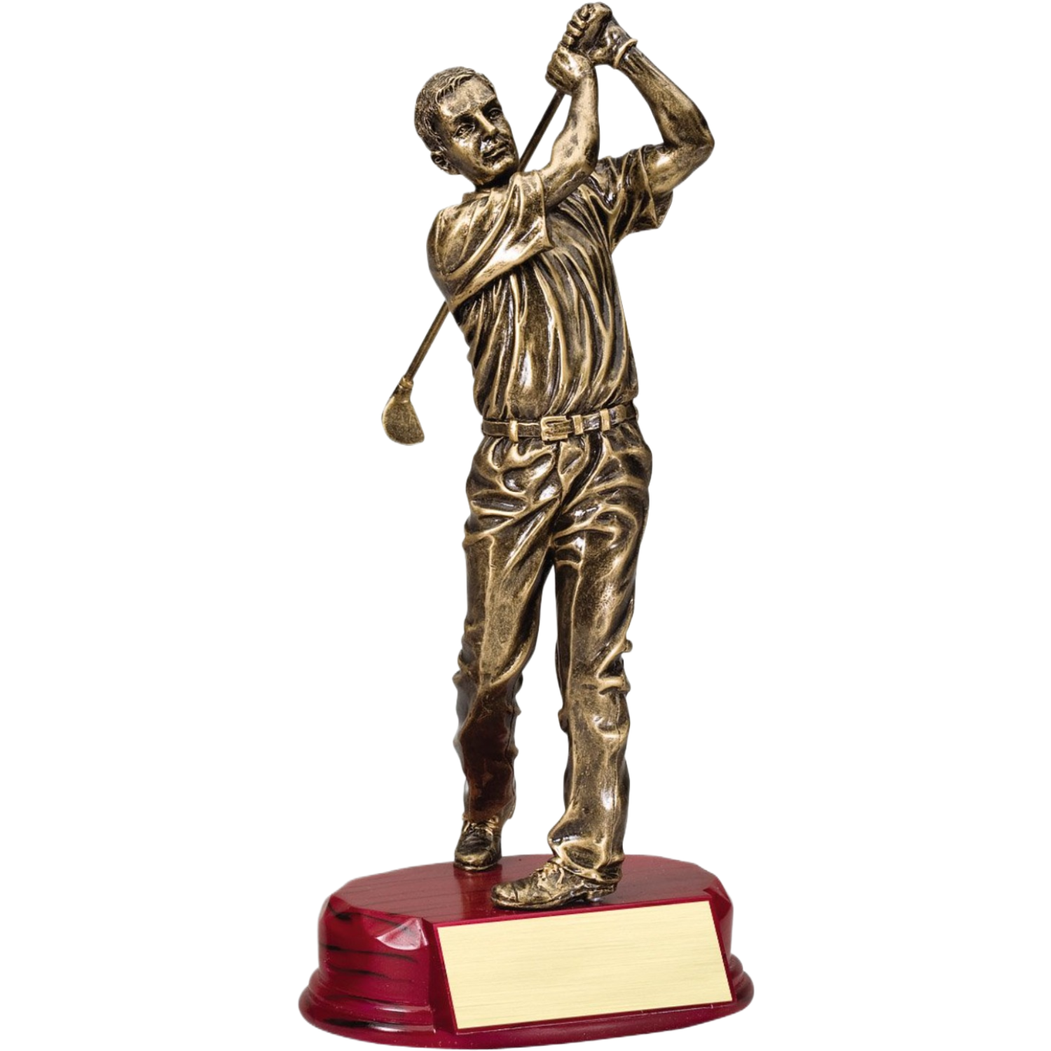 Swinging Male Golf Award 10.75"