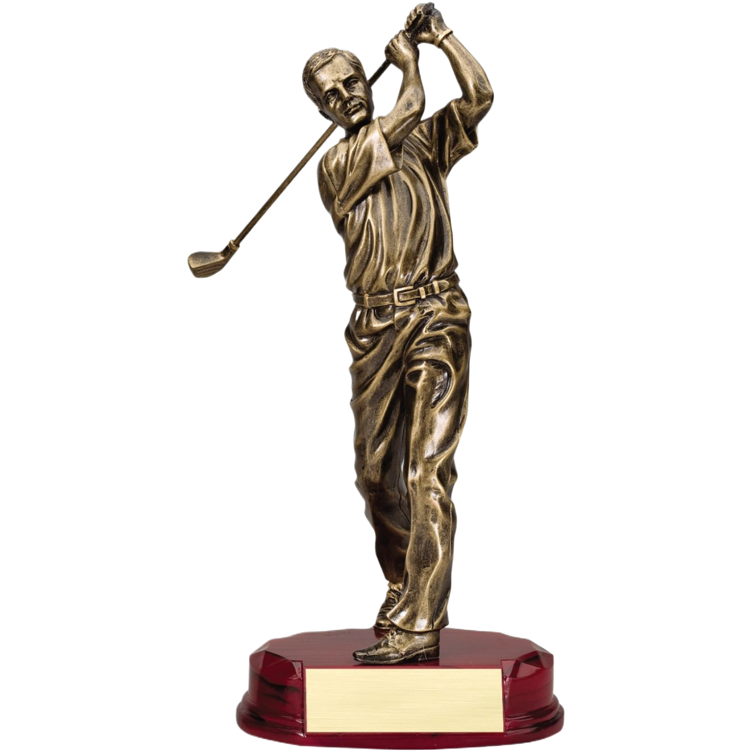 Swinging Male Golf Award 12.25"