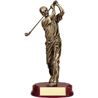 Swinging Male Golf Award 12.25"