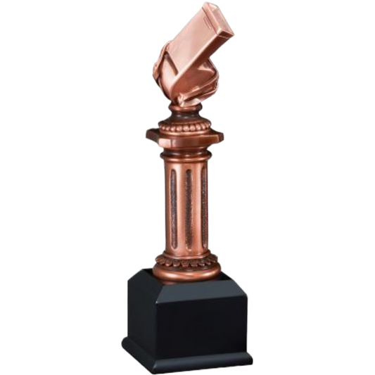 Pedestal Whistle Coach Award 10.5"