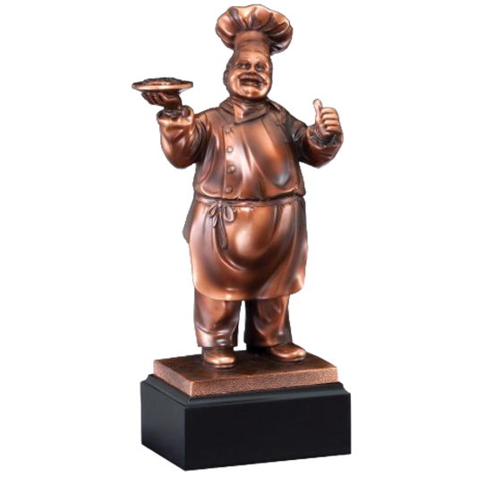 Bronze Chef Award Tall 11"