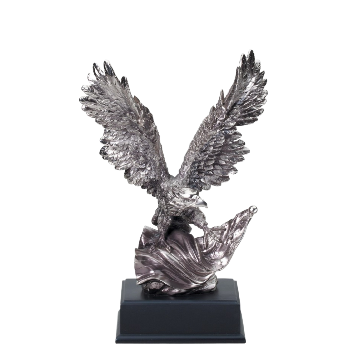 Silver Eagle Clinching Flag 14"