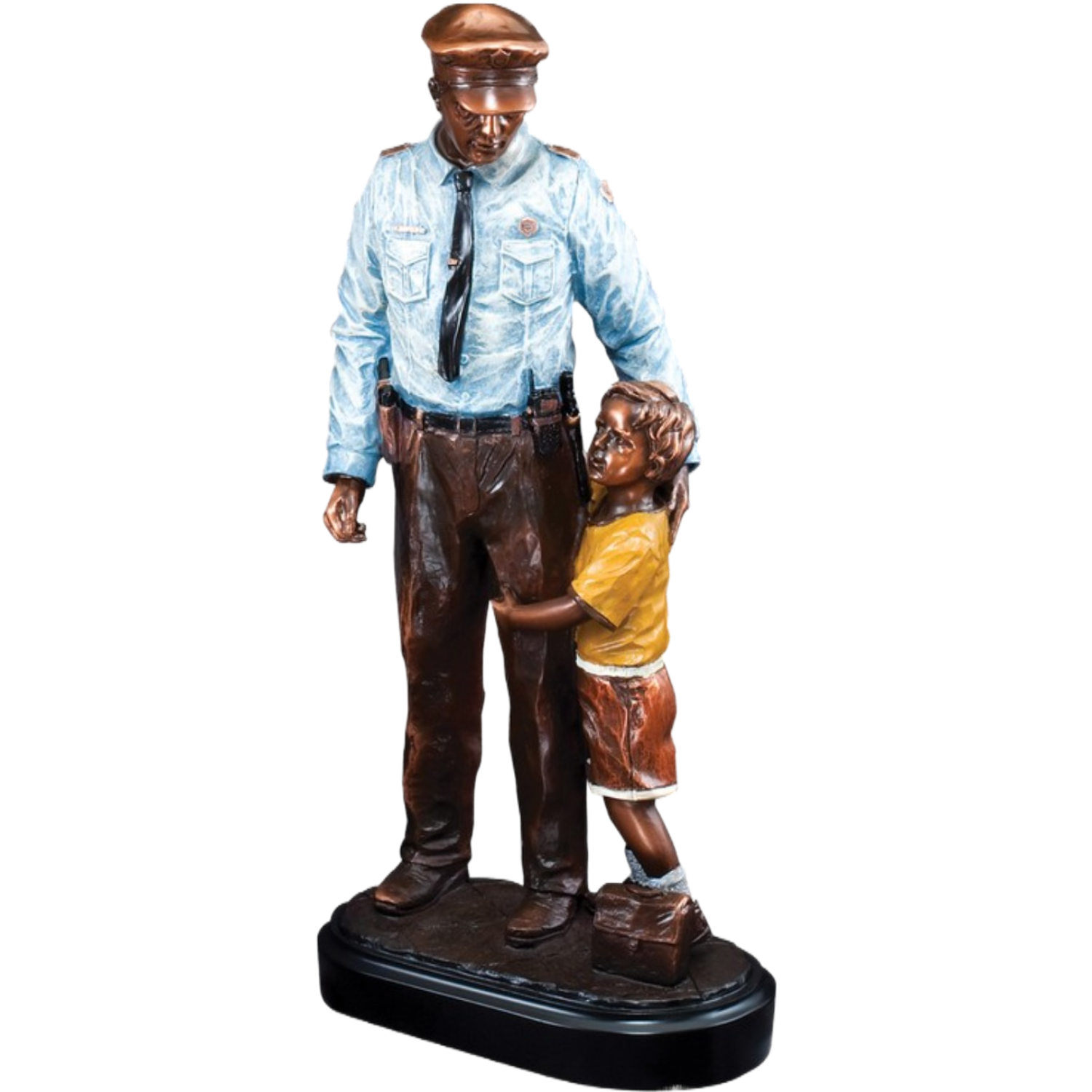 Police Officer with Child Award 12.5"