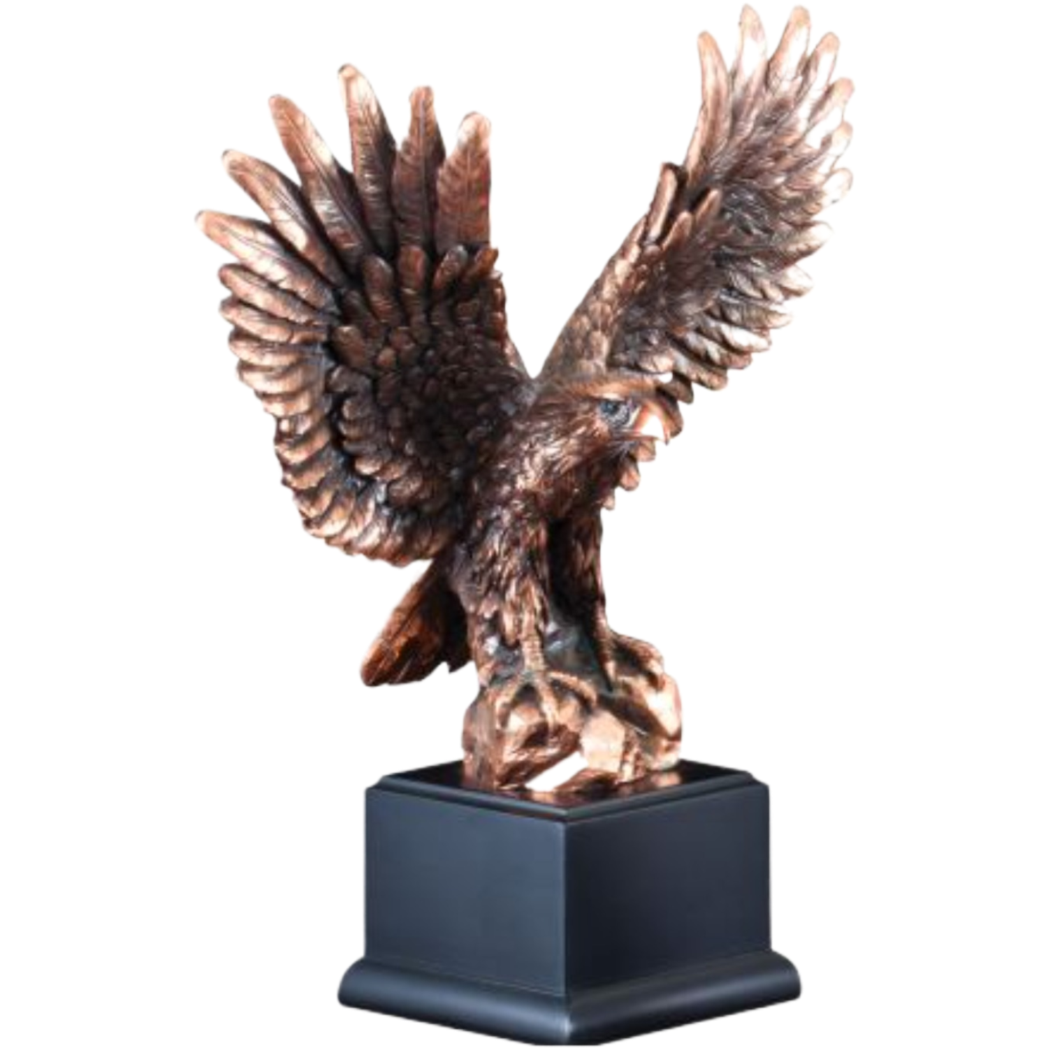 Bronze Perched Eagle Award 12"