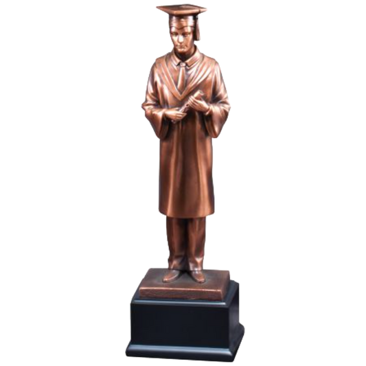 Bronze Graduate Male Award 12"