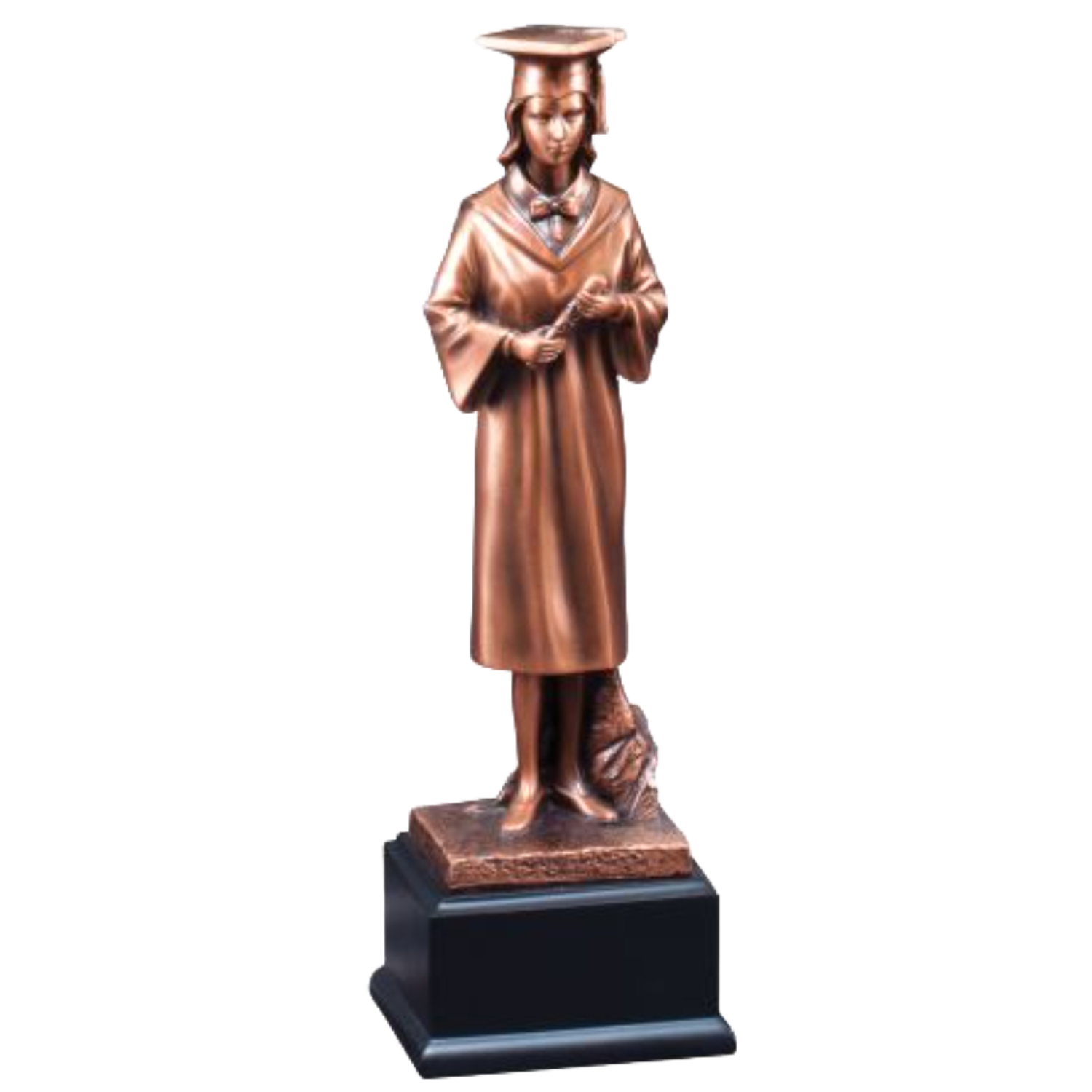 Bronze Graduate Female Award 12"