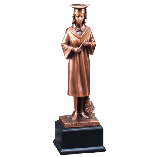 Bronze Graduate Female Award 12"