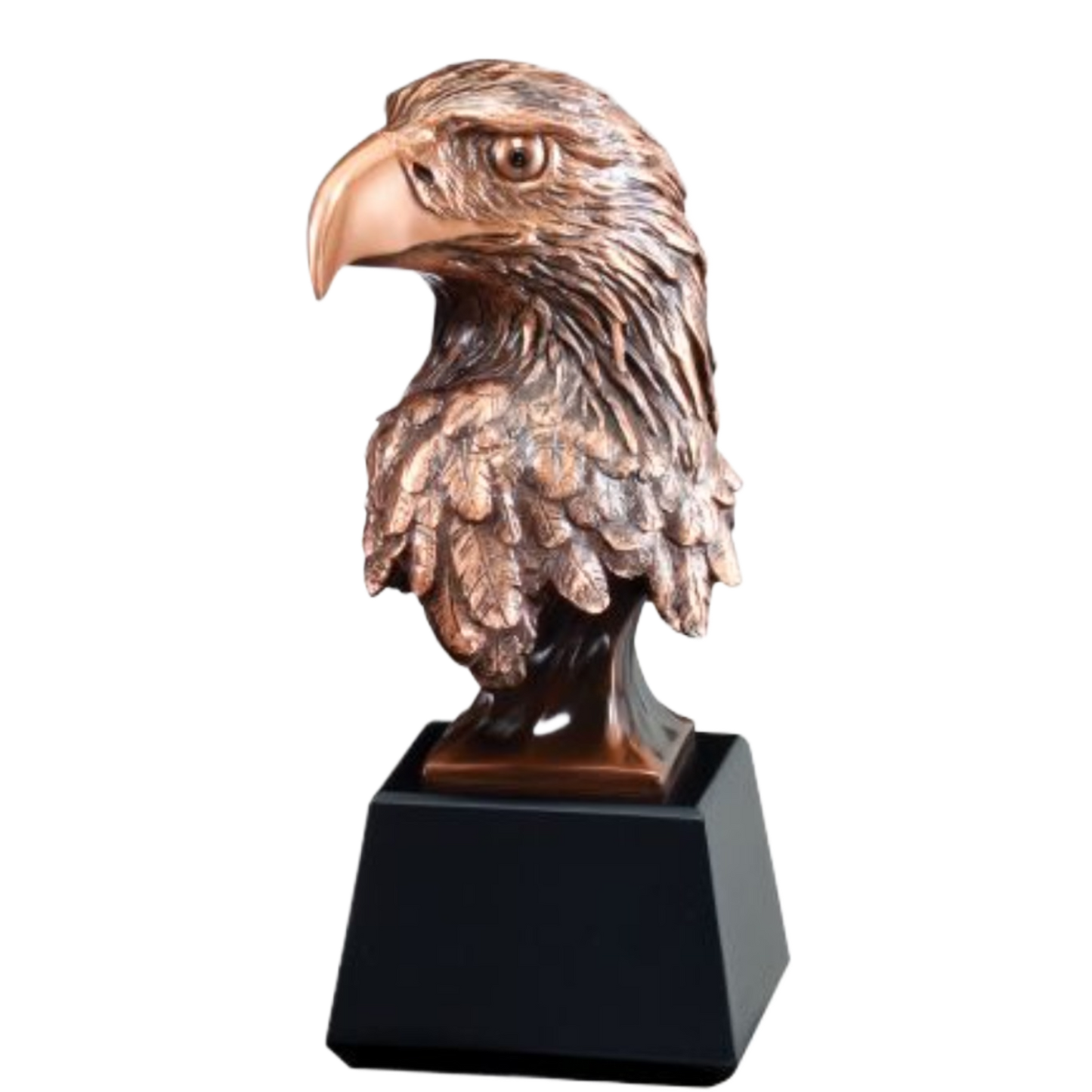 Bronze Eagle Head Award 9"