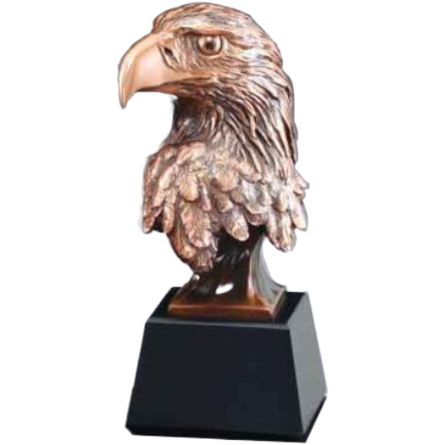 Bronze Eagle Head Award 10"