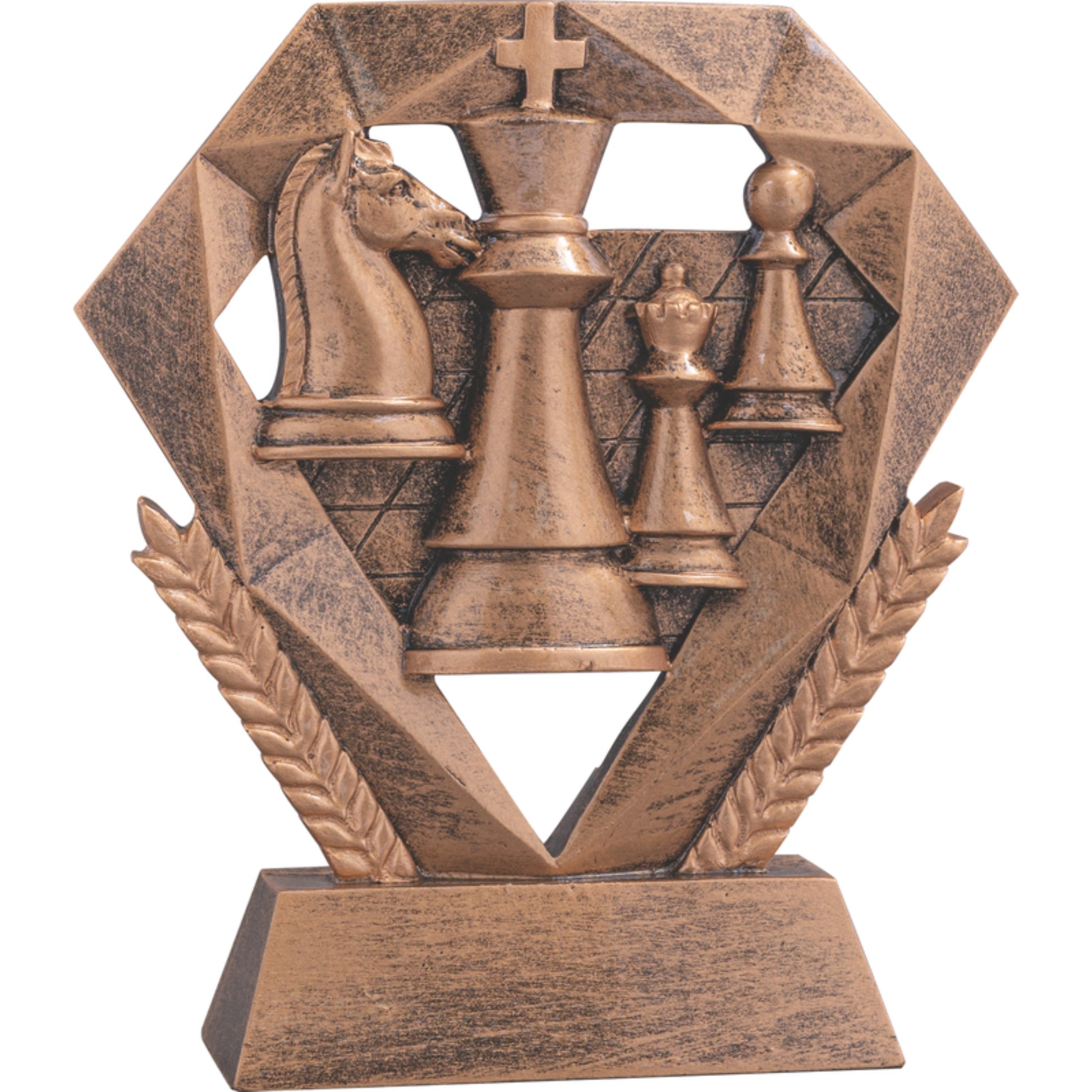 Chess Diamond Resin 5"
