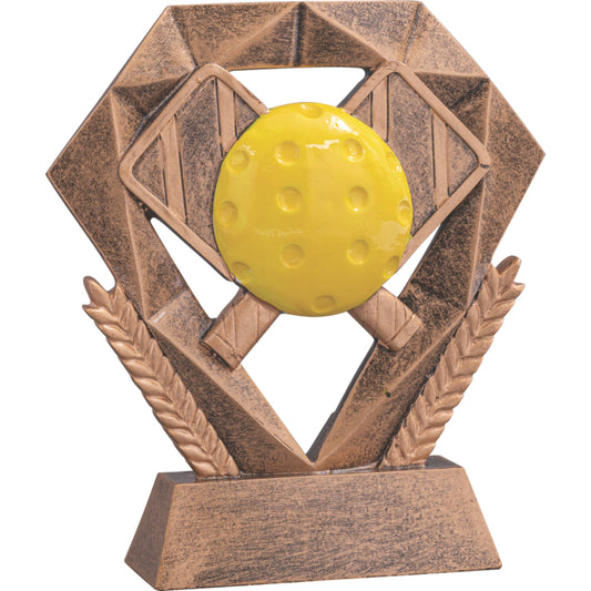 Pickleball Diamond Resin 5"