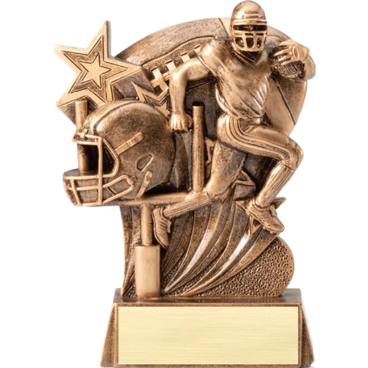 Hype Football Award 5.25"