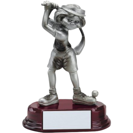 Comic Golfer Female Award 5.5"