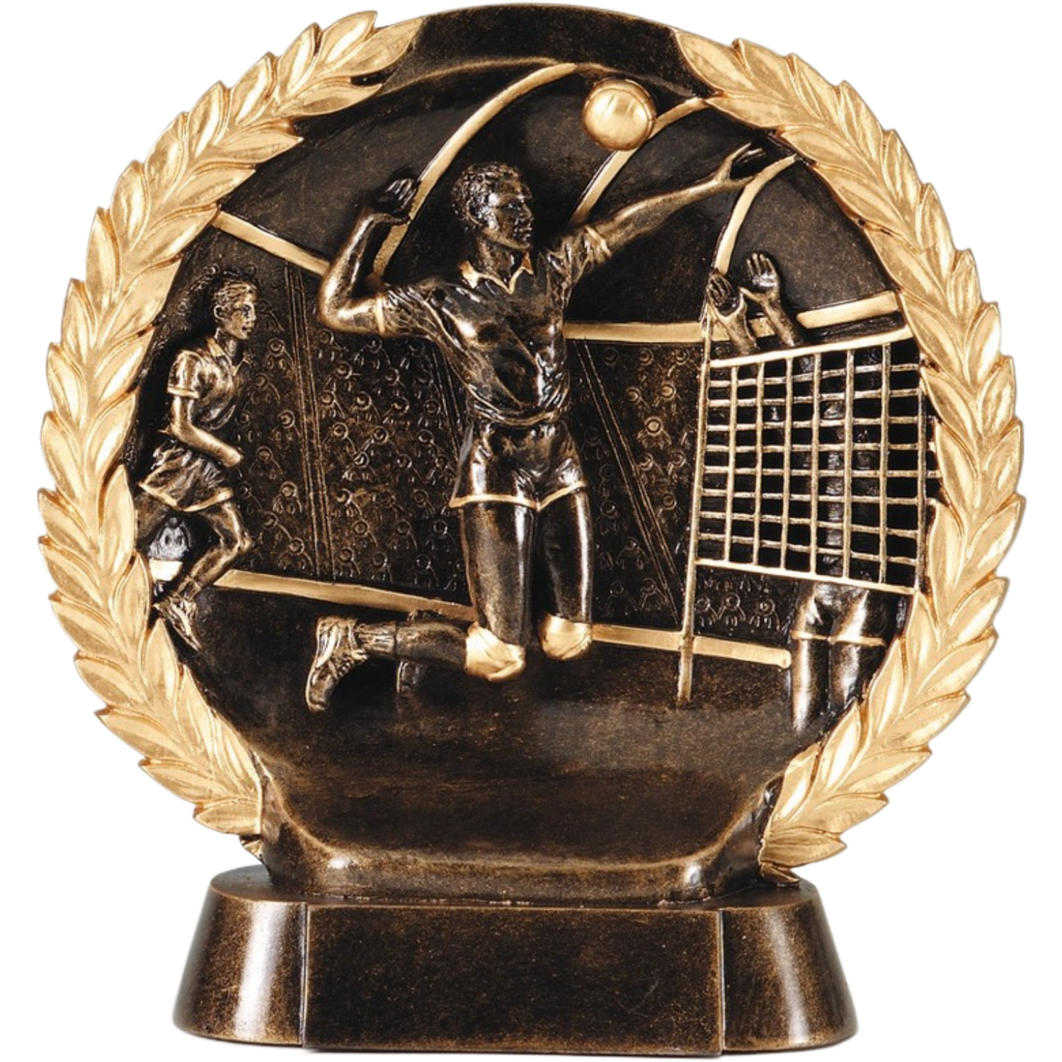 Plate Male Volleyball Award 7.5"