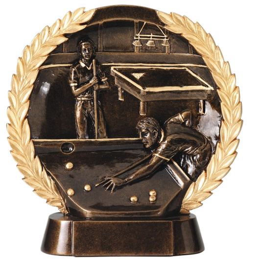 Plate Billiards Award 7.5"