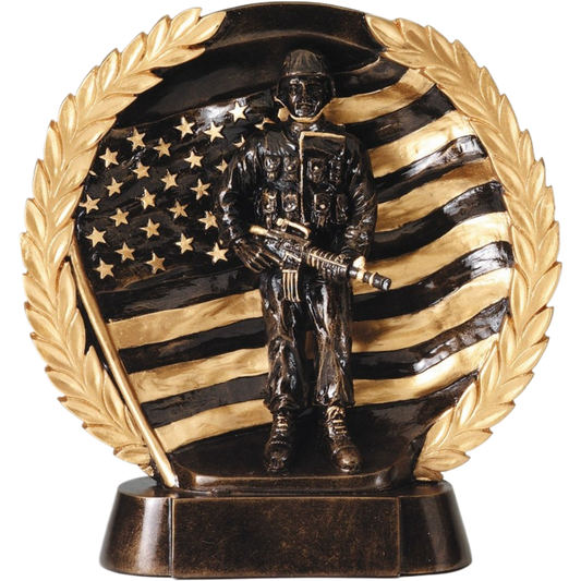 Plate Military Award 7.5"