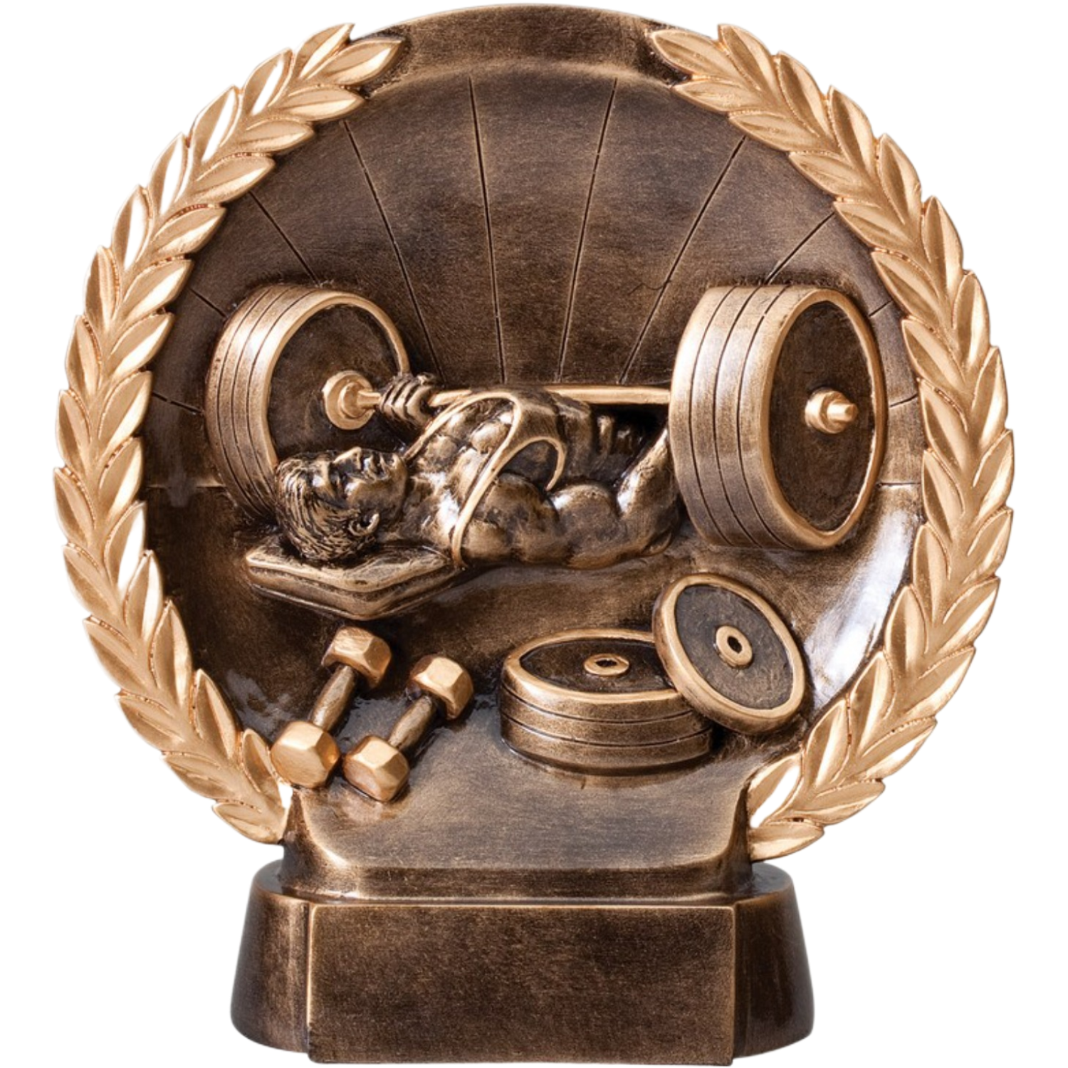 Plate Bench Press Award 7.5"