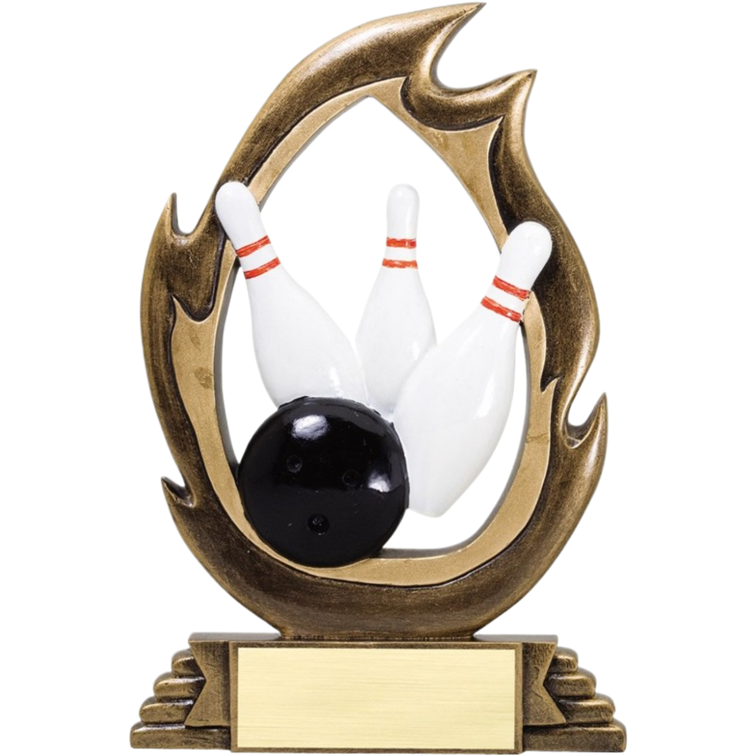Flame Series Bowling Award 7.25"
