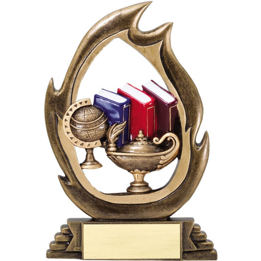 Flame Series Academic Award 7.25"