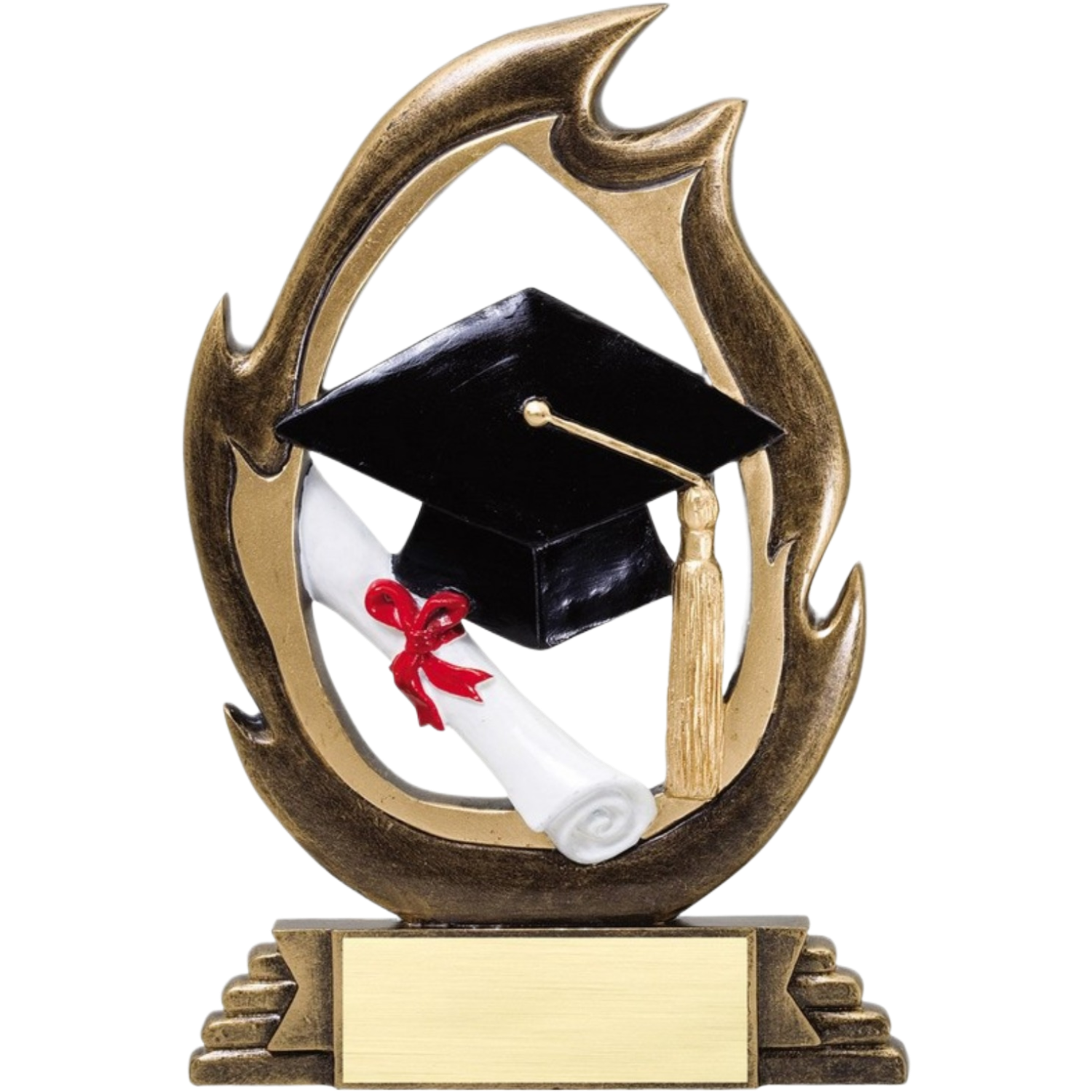 Flame Series Graduation Award 7.25"