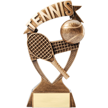 Banner Tennis Award 7"