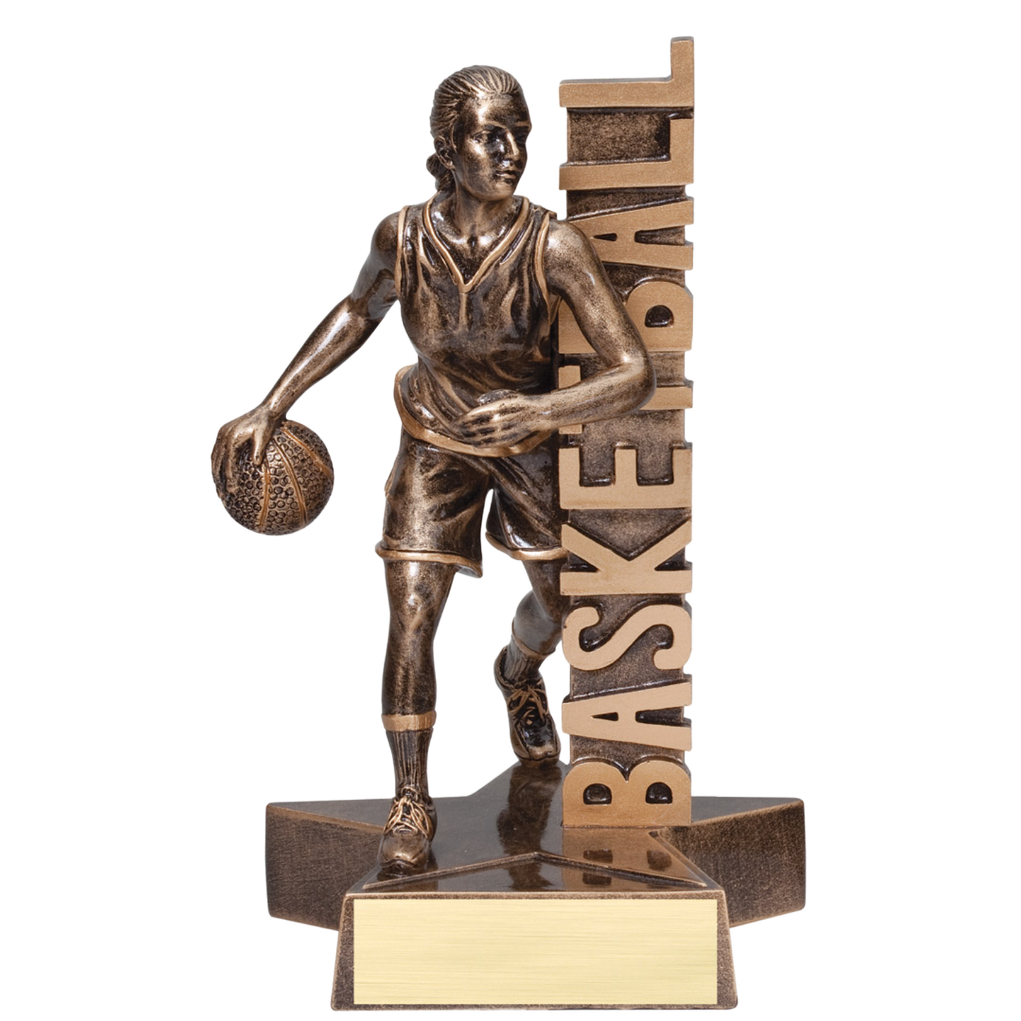 Billboard Female Basketball Award 6.5"