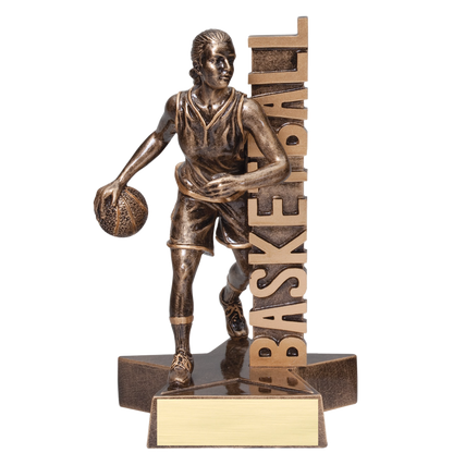 Billboard Female Basketball Award 6.5"
