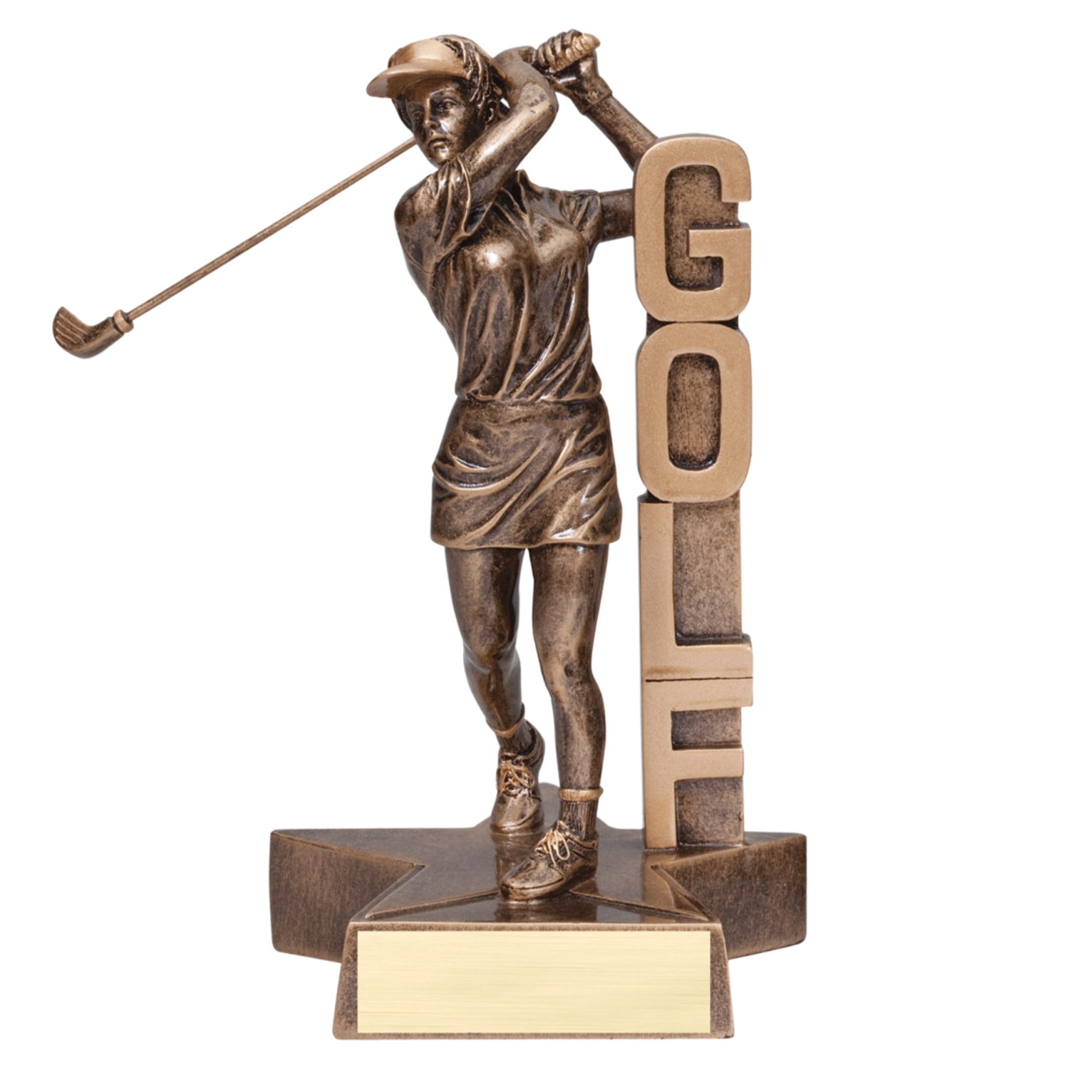 Billboard Female Golf Award 6.5"