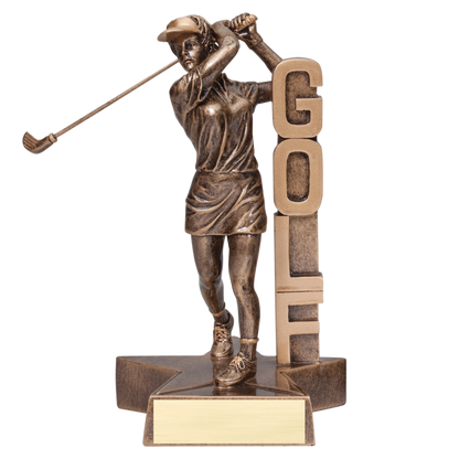 Billboard Female Golf Award 6.5"