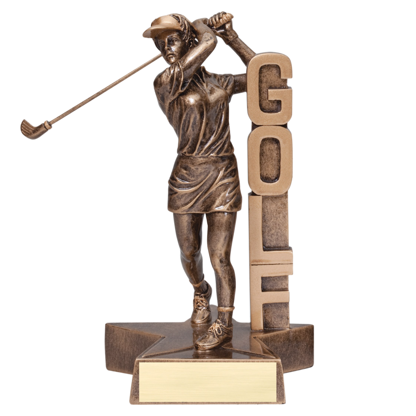 Billboard Female Golf Award 6.5"