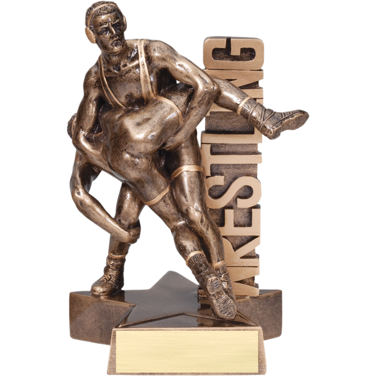Billboard Wrestling Award 6.5"