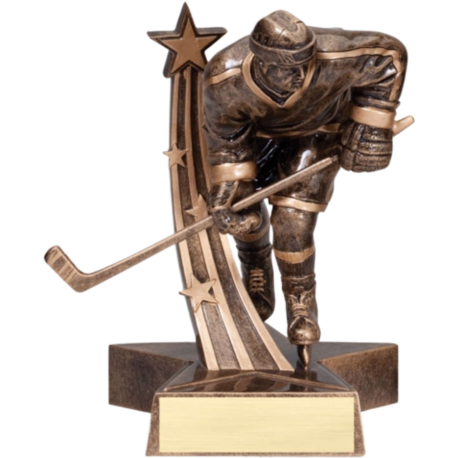 Super Star Male Hockey Award 6.5"