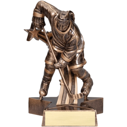Super Star Female Hockey Award 6.5"