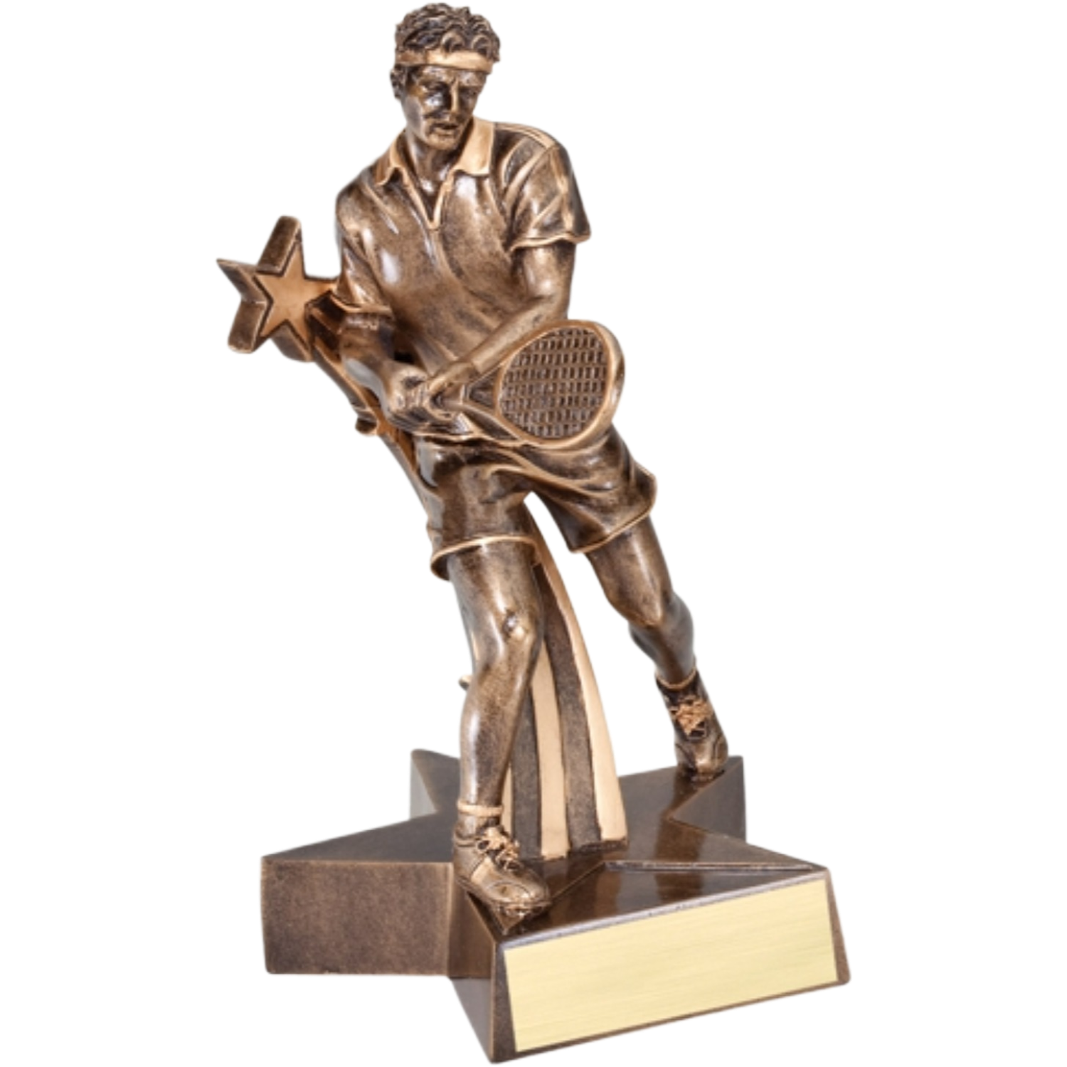 Super Star Male Tennis Award 6.5"