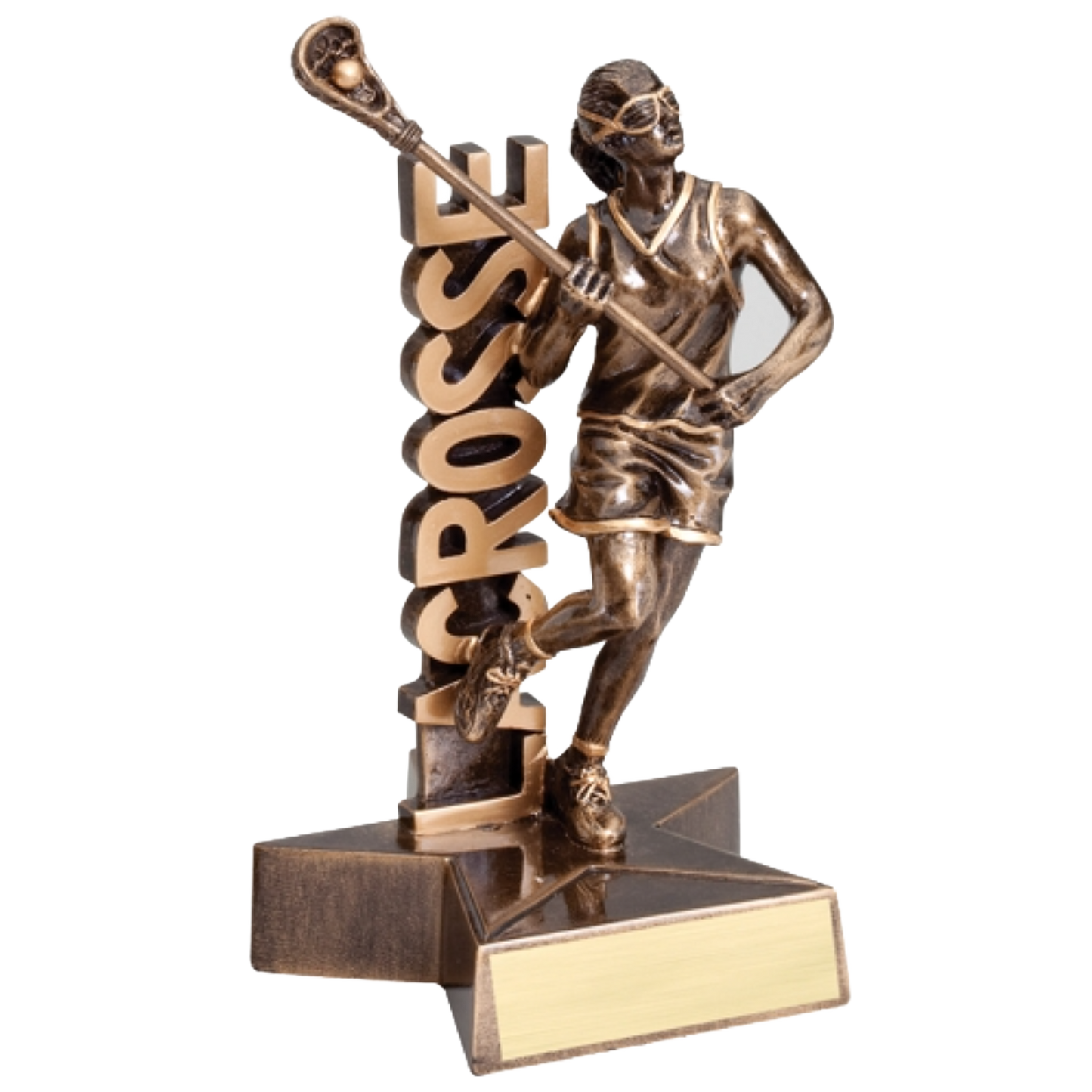Super Star Female Lacrosse Award 6.5"