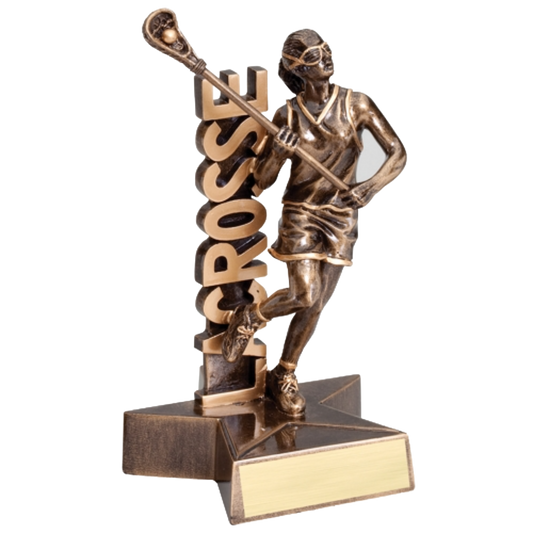 Super Star Female Lacrosse Award 6.5"