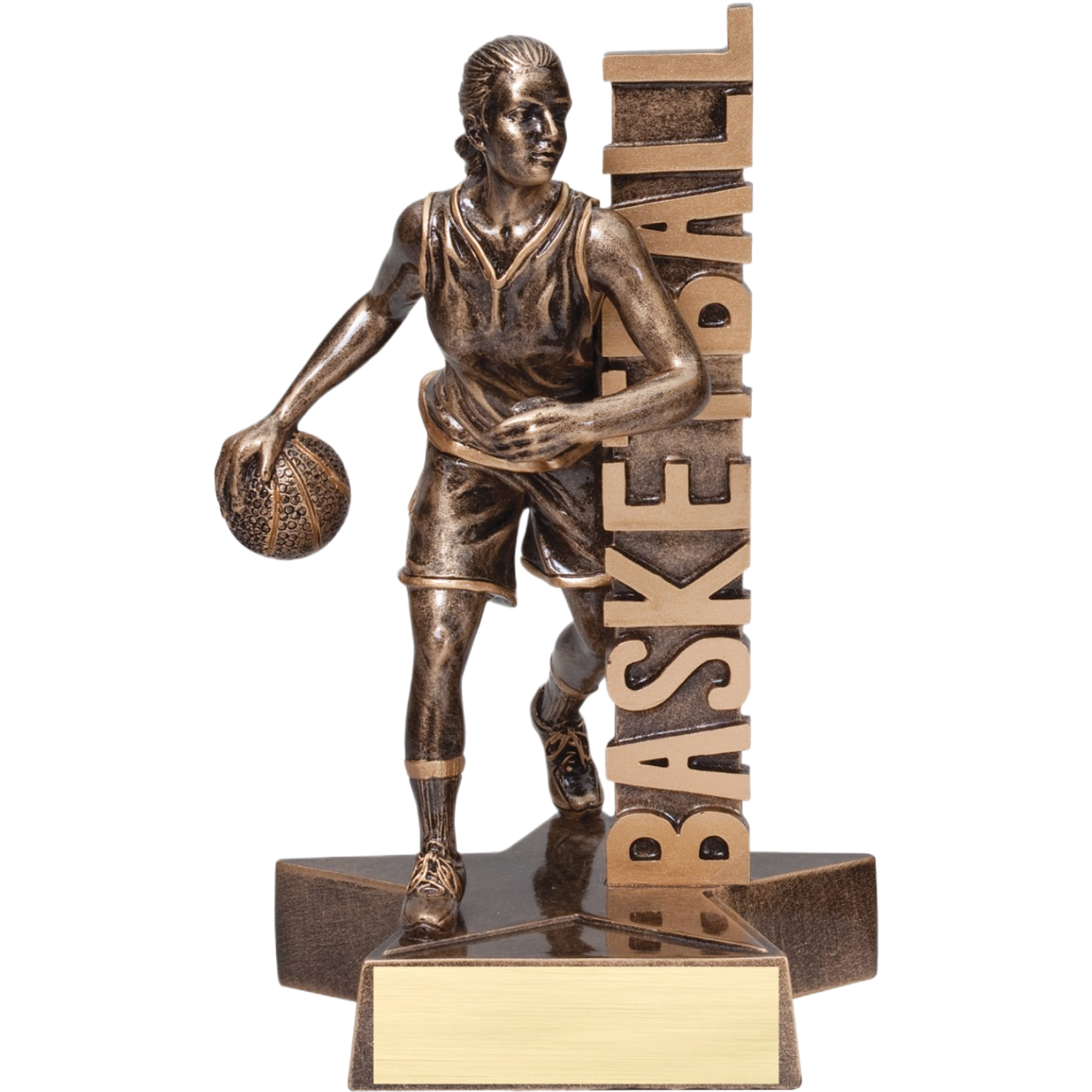 Billboard Female Basketball Award 8.5"