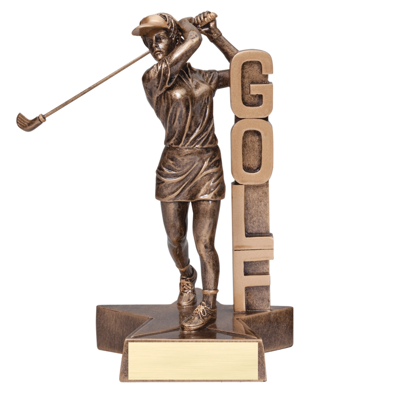 Billboard Female Golf Award 8.5"