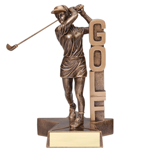 Billboard Female Golf Award 8.5"