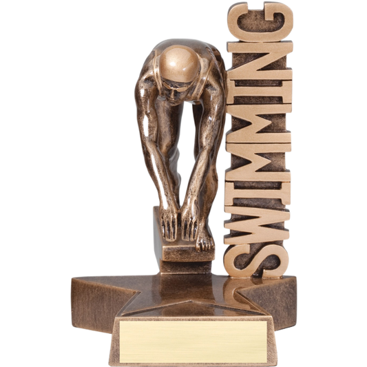Billboard Female Swimming Award 8.5"