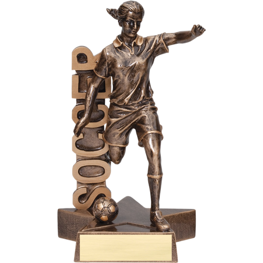 Billboard Female Soccer Award 8.5"